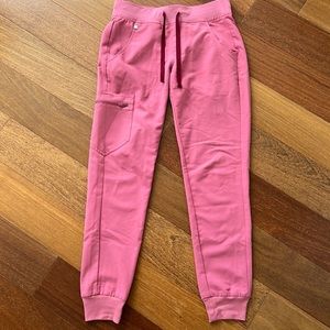 mauve zamora jogger scrub pants